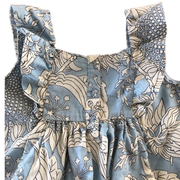 babyGAP Toddler Ruffle Hummingbird Dress Size 12-18M - Picture 3 of 4